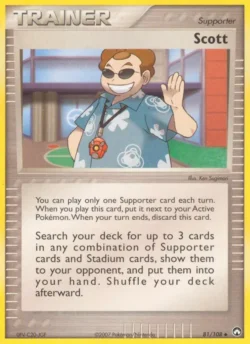 Scott (#81) — Reverse Holo — PK 081
