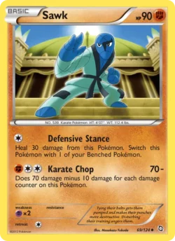 Sawk (#69) — Reverse Holo — DRX 069