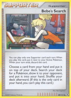 Bebe's Search (#89) — Reverse Holo — RR 089