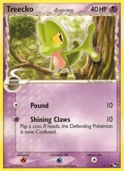 Treecko δ (#15) — POP4 15