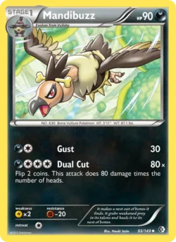 Mandibuzz (#93) — Reverse Holo — BCR 093