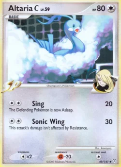 Altaria C (#49) — Reverse Holo — SV 49