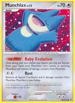 Munchlax (#69) — Reverse Holo — RR 69