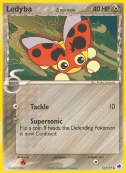 Ledyba δ (#53) — Reverse Holo — DF 53