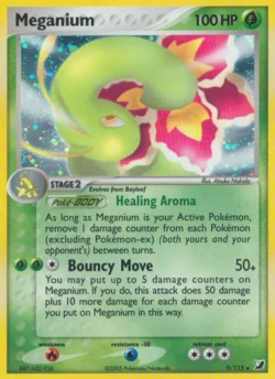 Meganium (#9) — Reverse Holo — UF 9