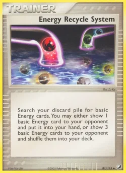 Energy Recycle System (#81) — Reverse Holo — UF 81