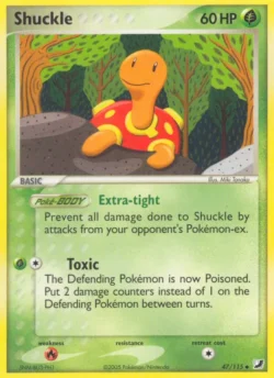 Shuckle (#47) — Reverse Holo — UF 47