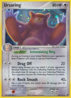 Ursaring (#18) — Reverse Holo — UF 18