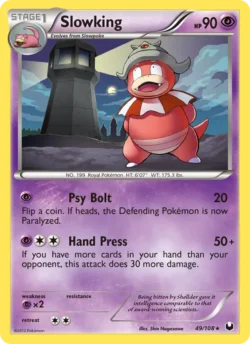 Slowking (#49) — Reverse Holo — DEX 049