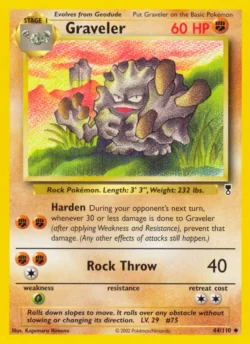 Graveler (#44) — Reverse Holo — LC 044