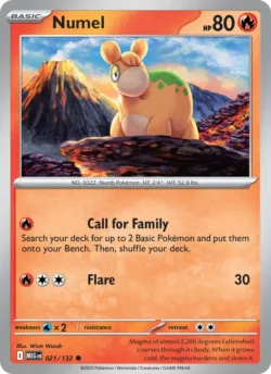 Numel (#021) — Reverse Holo — MEG 021