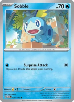 Sobble (#039) Reverse Holo — Reverse Holo — MEG 039