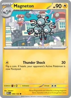 Magneton (#046) Reverse Holo — Reverse Holo — MEG 046