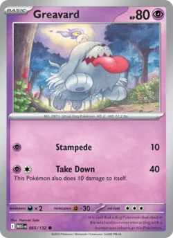 Greavard (#065) Reverse Holo — Reverse Holo — MEG 065