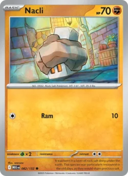 Nacli (#082) Reverse Holo — Reverse Holo — MEG 082