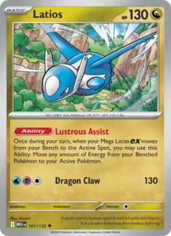 Latios (#101) Reverse Holo — Reverse Holo — MEG 101