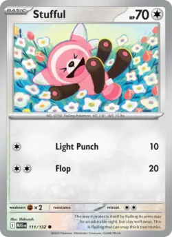 Stufful (#111) — Reverse Holo — MEG 111