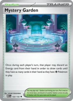 Mystery Garden (#122) Reverse Holo — Reverse Holo — MEG 122