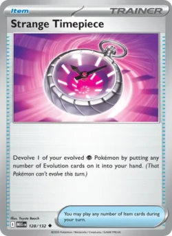 Strange Timepiece (#128) Reverse Holo — Reverse Holo — MEG 128