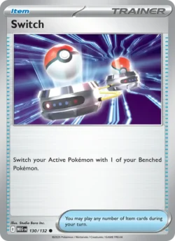 Switch (#130) Reverse Holo — Reverse Holo — MEG 130