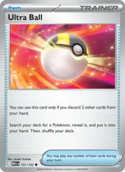 Ultra Ball (#131) — Reverse Holo — MEG 131