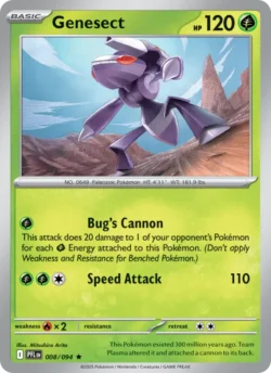 Genesect (#008) — Reverse Holo — PFL 008