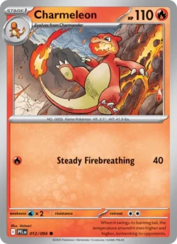 Charmeleon (#012) — Reverse Holo — PFL 012