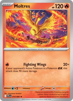 Moltres (#014) — Reverse Holo — PFL 014