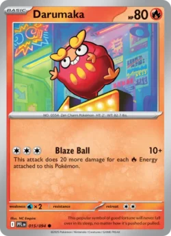 Darumaka (#015) — Reverse Holo — PFL 015
