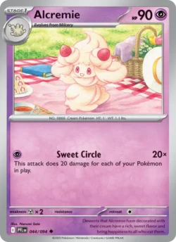 Alcremie (#044) — Reverse Holo — PFL 044