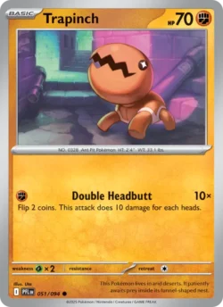 Trapinch (#051) — Reverse Holo — PFL 051