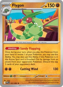 Flygon (#053) — Reverse Holo — PFL 053