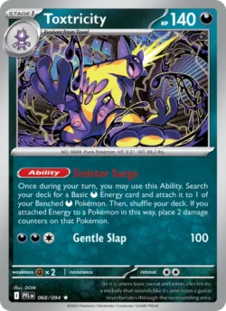 Toxtricity (#068) — Reverse Holo — PFL 068