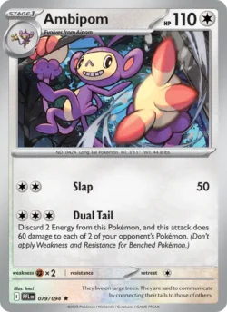 Ambipom (#079) — Reverse Holo — PFL 079