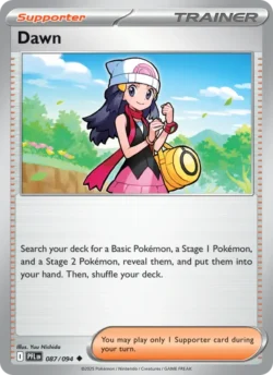 Dawn (#087) — Reverse Holo — PFL 087