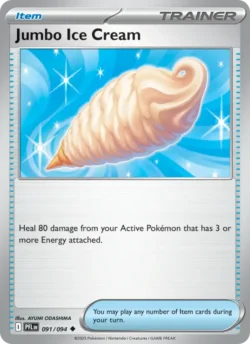 Jumbo Ice Cream (#091) — Reverse Holo — PFL 091