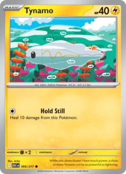 Tynamo (#059) Pokeball Reverse Holo — Pokeball Reverse Holo — ASC 059
