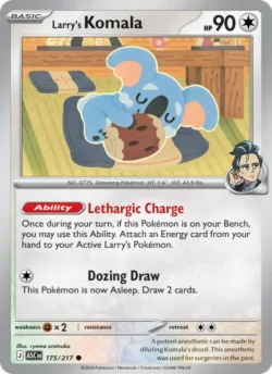 Larry's Komala (#175) Cosmos Holo — Cosmos Holo — xASC 175 — ASC 175