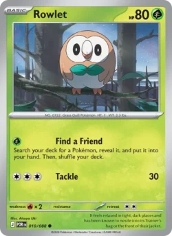 Rowlet (#010) — POR 010