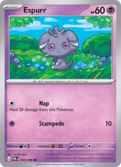Espurr (#033) — POR 033