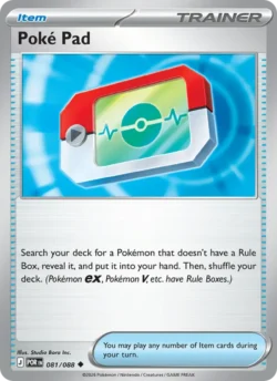 Poké Pad (#081) — POR 081