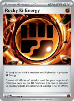 Rocky Fighting Energy (#087) Holo — Holo — POR 087