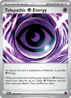 Telepathic Psychic Energy (#088) Holo — Holo — POR 088