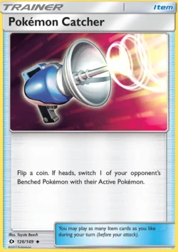 Pokémon Catcher (#126) Reverse Holo — Reverse Holo — SM 126