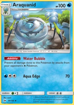 Araquanid (#46) — Reverse Holo — SM 046