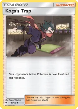 Koga’s Trap (#59) — Reverse Holo — HIF 059