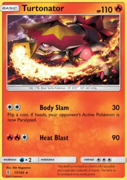 Turtonator (#17) — Reverse Holo — GRI 017
