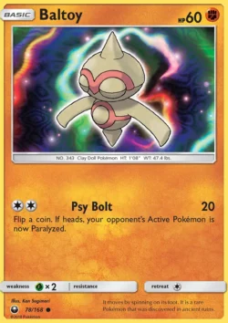 Baltoy (#78) — Reverse Holo — CES 078