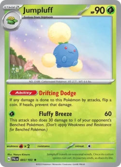 Jumpluff (#003) — Reverse Holo — PAL 003