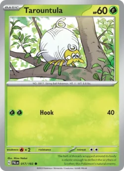 Tarountula (#017) — Reverse Holo — PAL 017